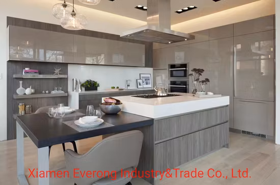 Vorgefertigte Küchenarbeitsplatte aus natürlichem/künstlichem/Kunststein-Granit/Quarz/Marmor für Hotelprojekt-Arbeitsplatte