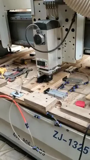 Kitchen Bamboo Cutting Board with Containers and Tableware