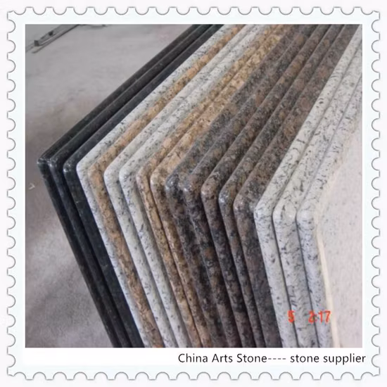 Projekt Granit-Marmor-Quarz-Arbeitsplatte für die Dekoration der Wohnungsküche